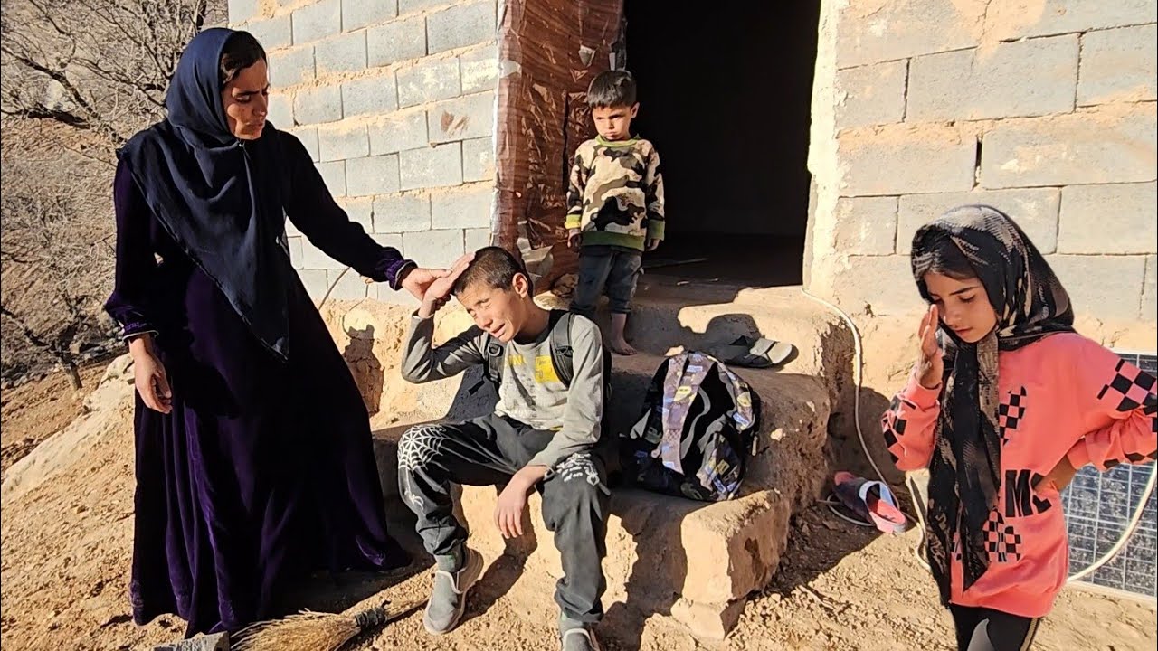 Sudden news in the heart of the mountains: Fatima falls ill at school