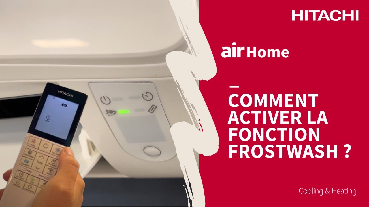 Tutoriel airHome #3 : Comment activer la fonction FrostWash ?