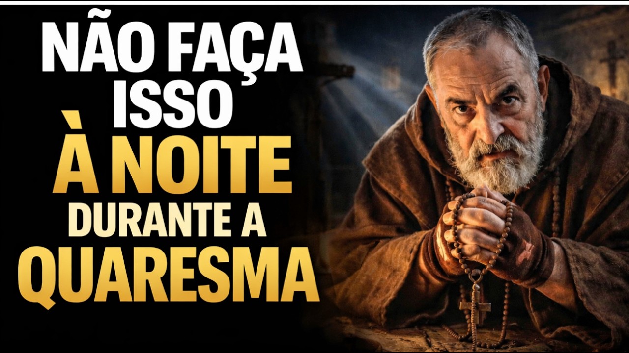 O QUE VOCÊ FAZ À NOITE ESTÁ DEFININDO SUA VIDA CUIDADO!