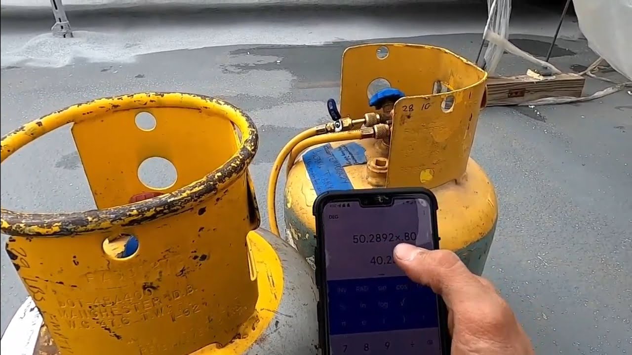 How Much Refrigerant Can a Recovery Cylinder Hold?