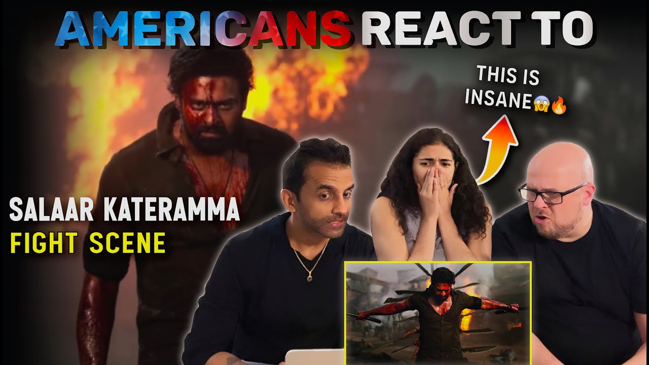 Salaar – Kateramma Fight Scene Crazy Reaction by New Yorkers | Prabhas | Prashanth Neel