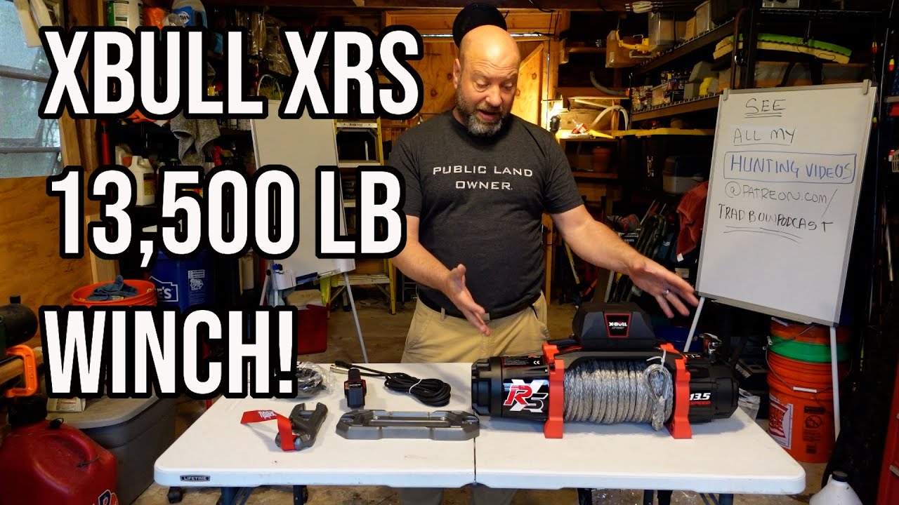 XBull XRS 13500 Pound Winch Unboxing And First Impressions