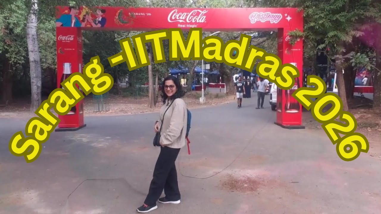 When IIT Madras Celebrates – Saarang 2026 Highlights 🔥