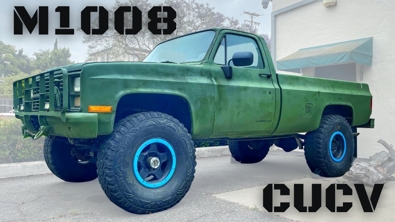 Chevy Squarebody настолько крут, что даже армия США хотела его!