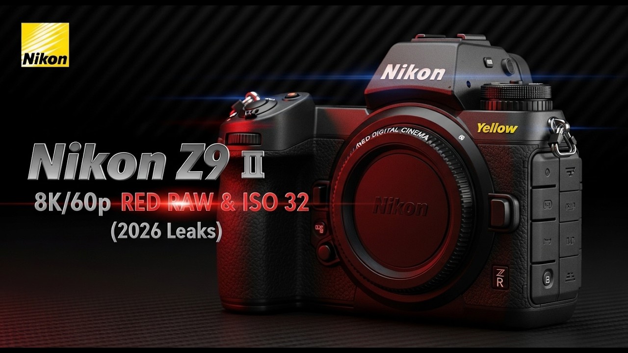 Nikon Z9 II 2026: 8K/60p RED RAW и ISO 32 (утечки 2026 года)