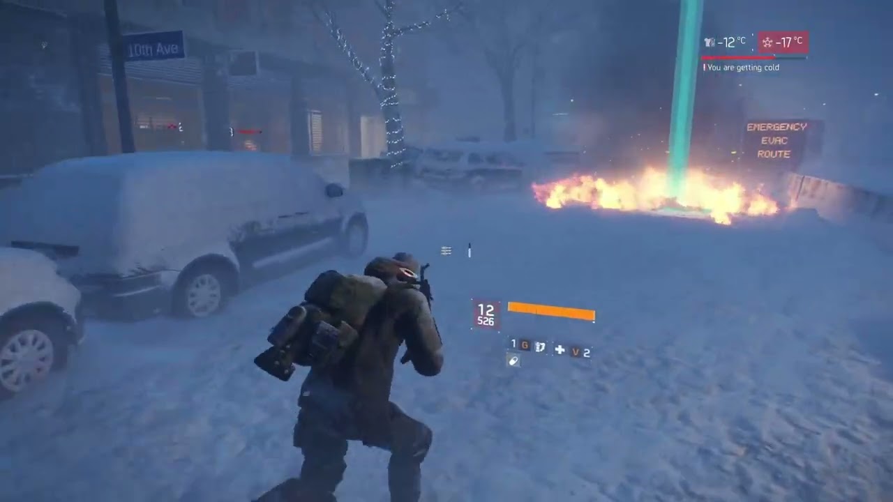 The Division - Survival - This guy spawned after the game started