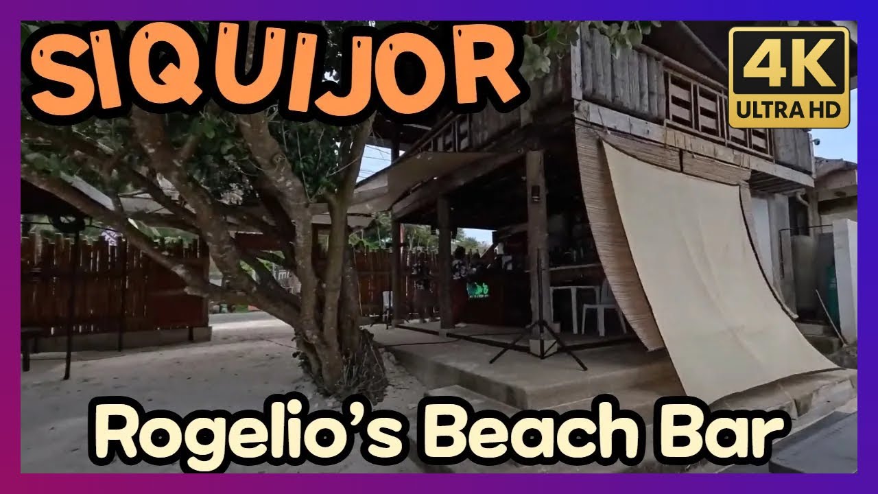 Rogelio&rsquo;s Beach Bar San Juan Siquijor &ndash; Sunset Drinks and Relaxing Island Vibes Sept 2025