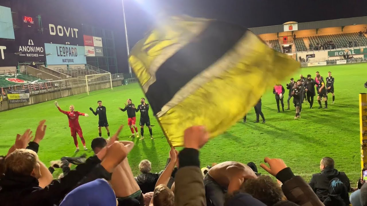 1e Nationale ⚽️; R. E. Virton ⚔️ KSC Lokeren-Temse: 0 - 1 🔥💪🏻😁🥳! ⚪️⚫️🟡❤️