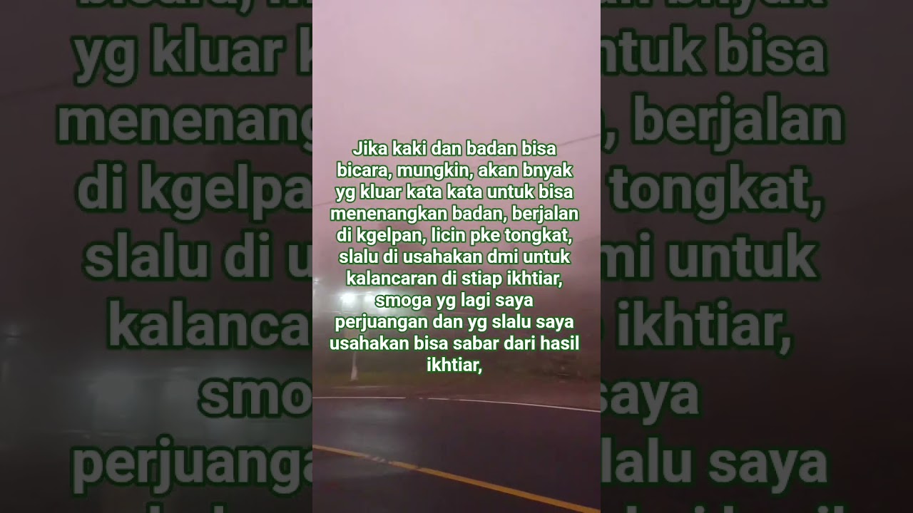 ktika orang tertidur pulas saya bagaikan air di daun talas