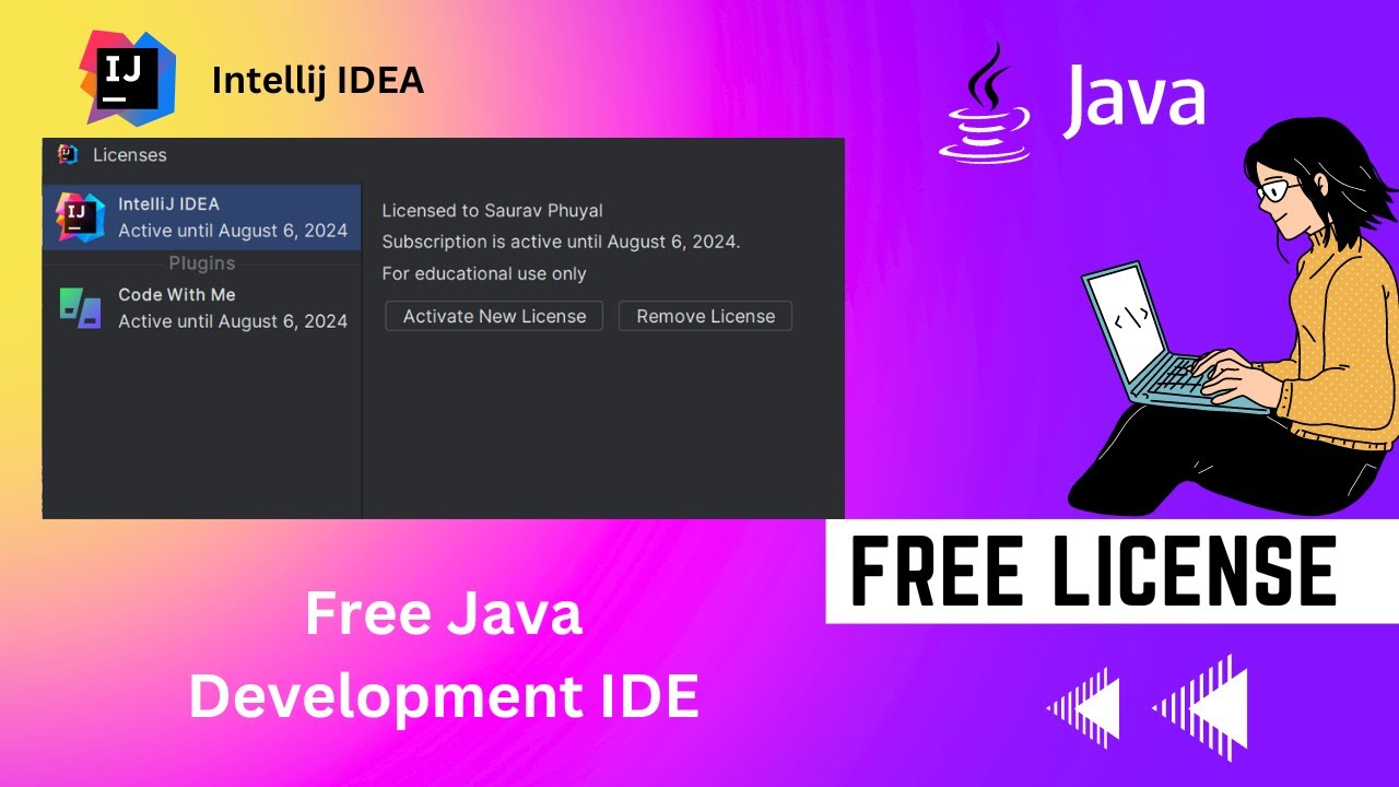 IntelliJ IDEA for Java: Install and Set Up | Free Student License Tutorial