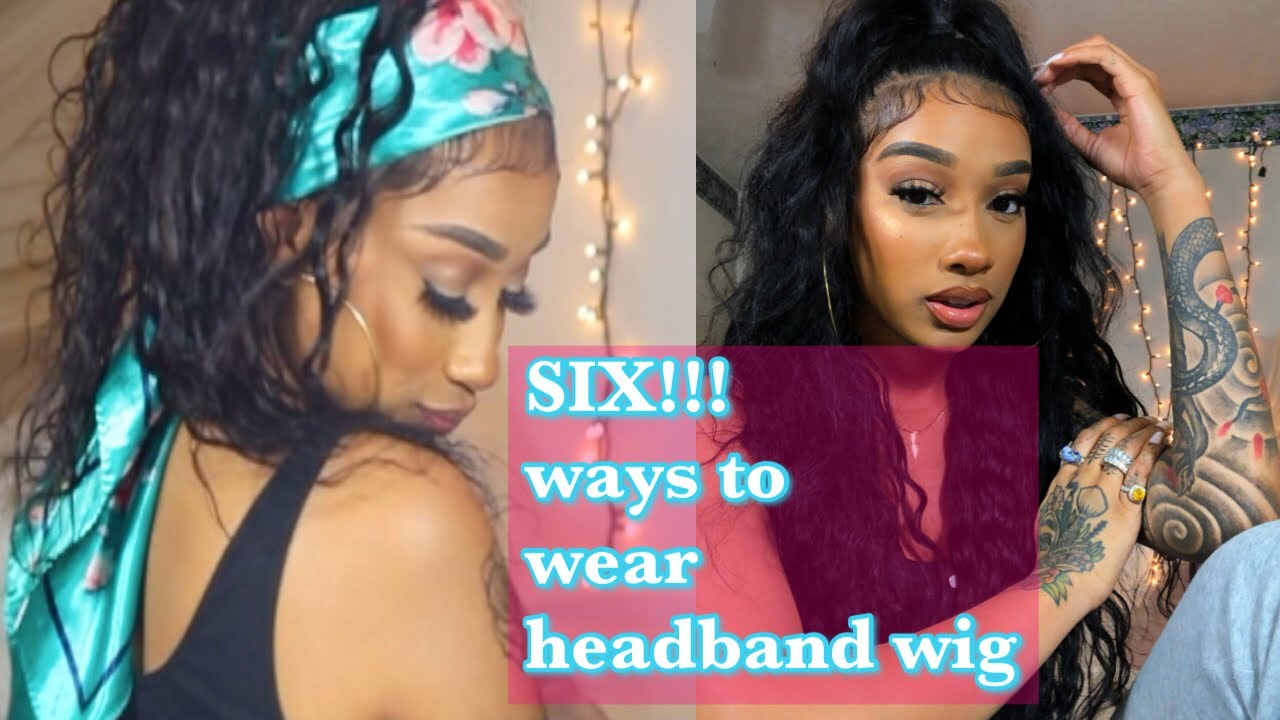 6 DIFFERENT WAYS TO WEAR HEADBAND WIGS ! VERY VERSATILE | Ft. @dsoarhair9870