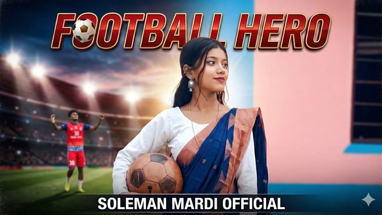FOOTBALL HERO | NEW SANTALI ROMANTIC SONG #newsantalisong2026 #newsantalivideo2026 #santalisongs 
