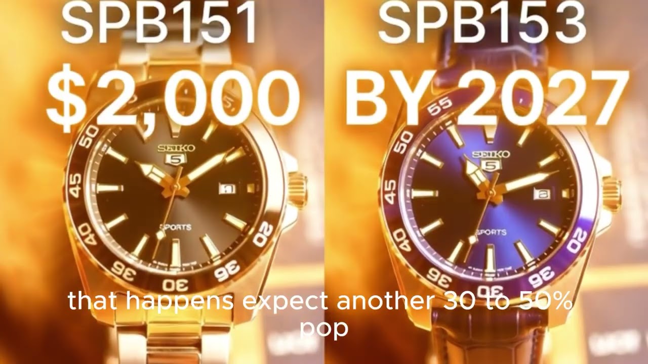 5 Seiko Watches GOING UP in Value (One Under $600 Could Double by 2027!) 