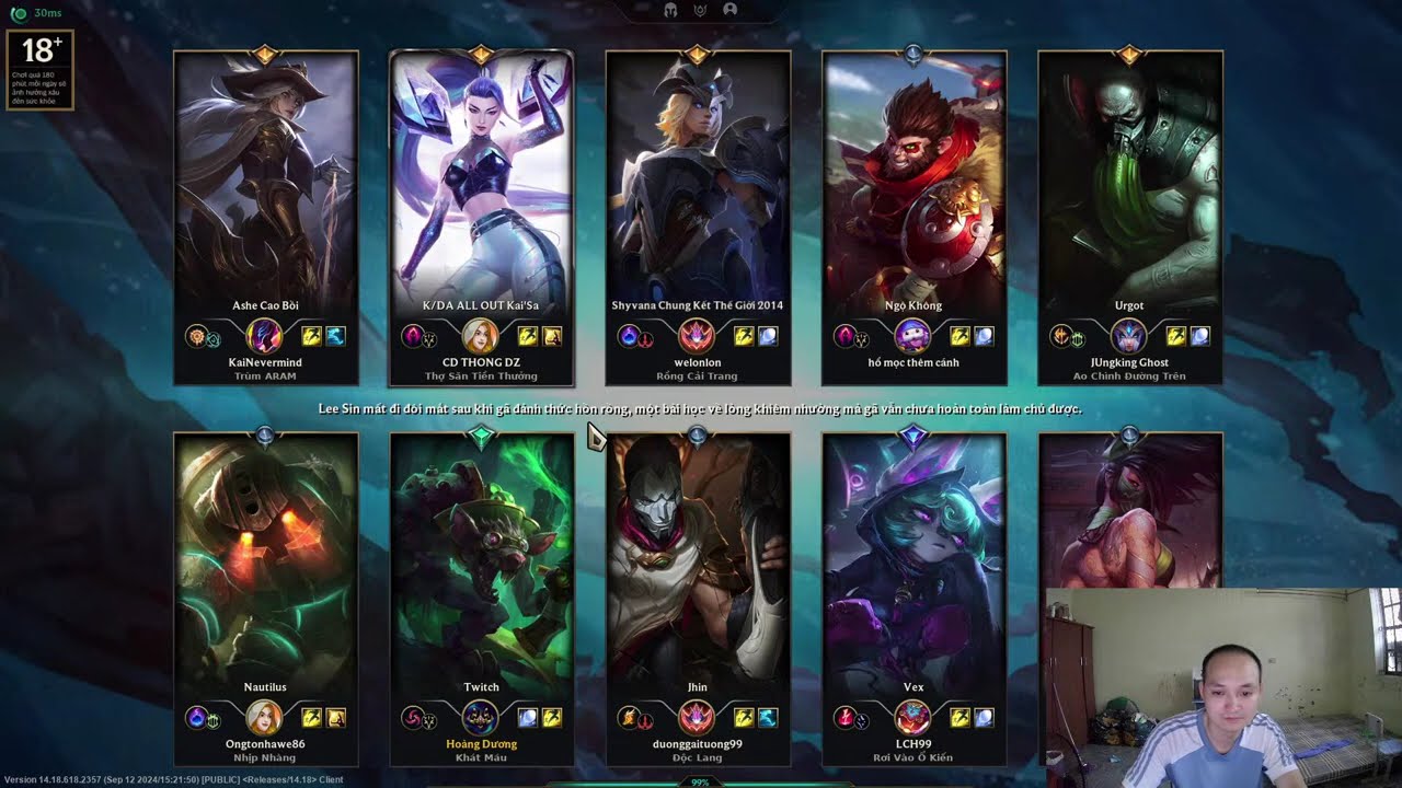 Live - Chơi game giải trí LoL phần 9.