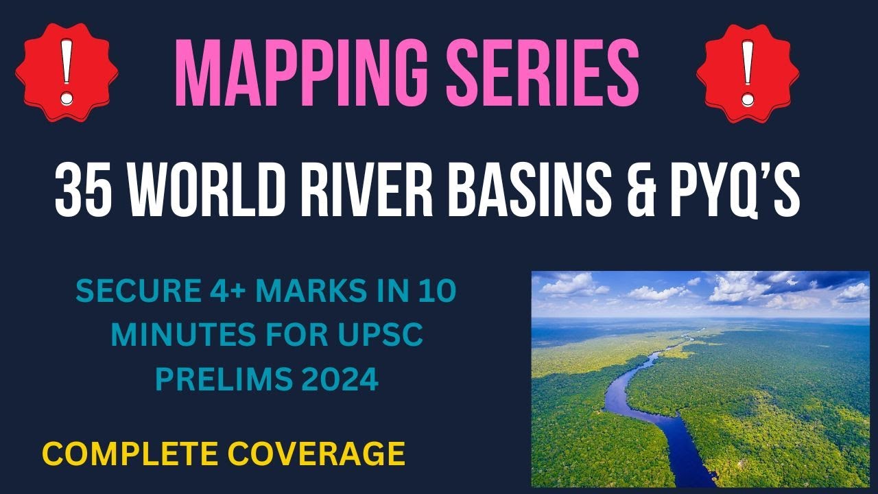 ALL WORLD RIVER BASINS IN ONE VIDEO