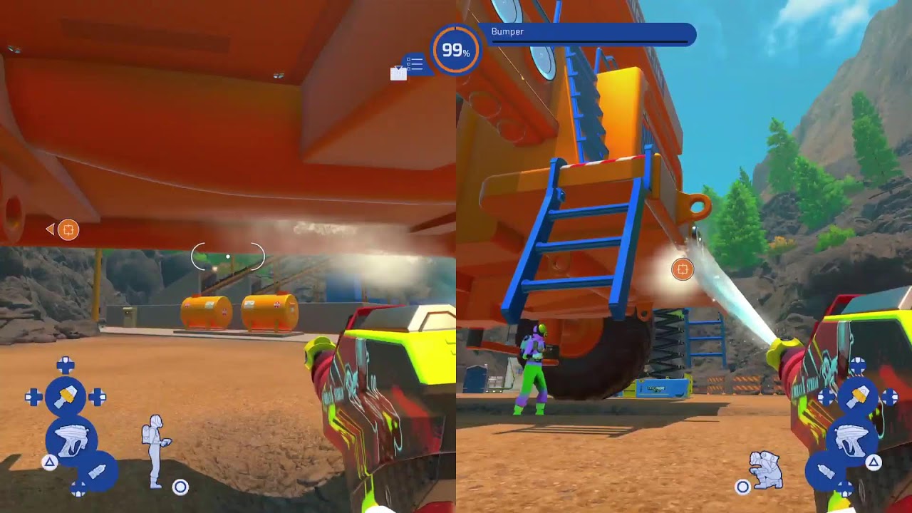 PowerWash Simulator 2 - Splitscreen 🧹 Salvage House / Mining Dump Truck