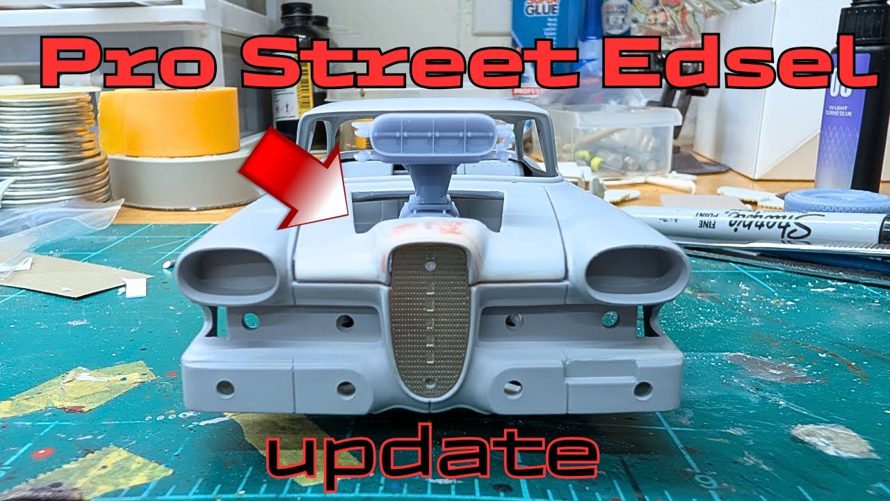 Отчёт о ходе работ по Pro Street Edsel!!! Я очень стараюсь над этим!!