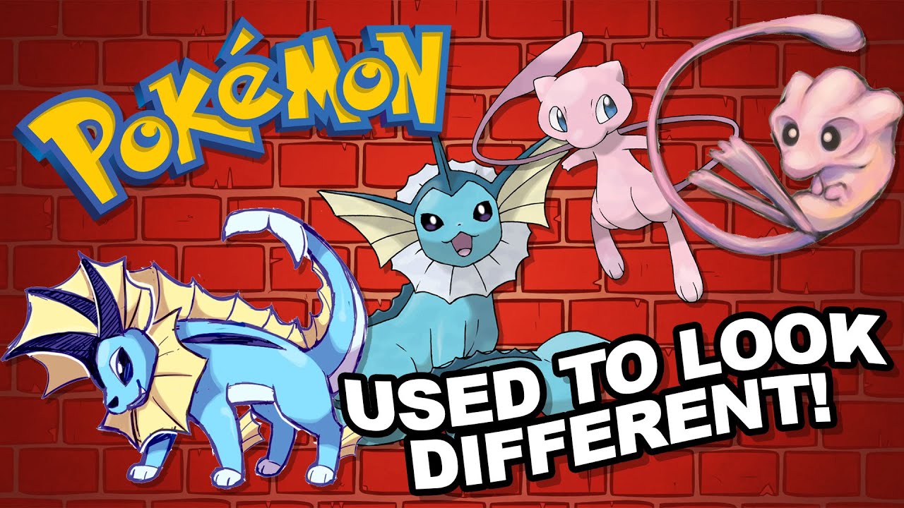 Pokémon that used to look different! (Feat. BirdKeeperToby)