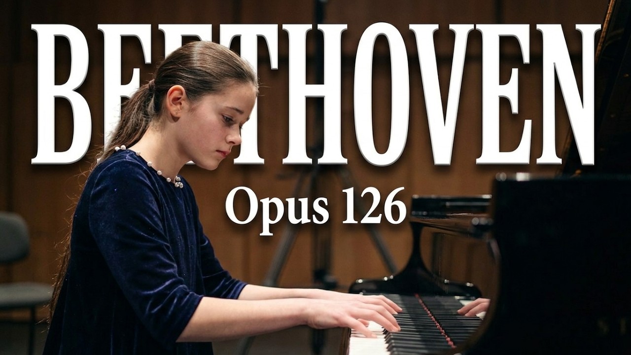 Ludwig van Beethoven, Bagatelle Opus 126 No.5.  -  Adele-Marie Schäfer
