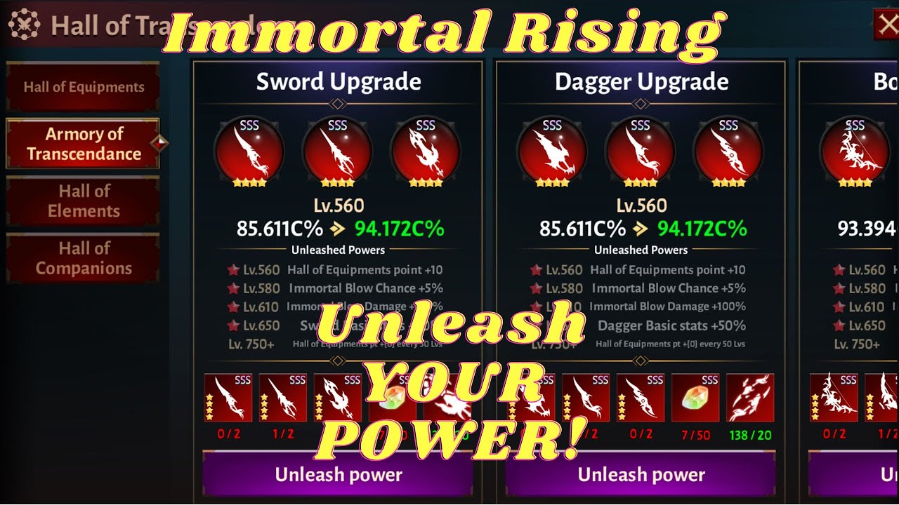 Immortal Rising - Unleash YOUR POWER!!!