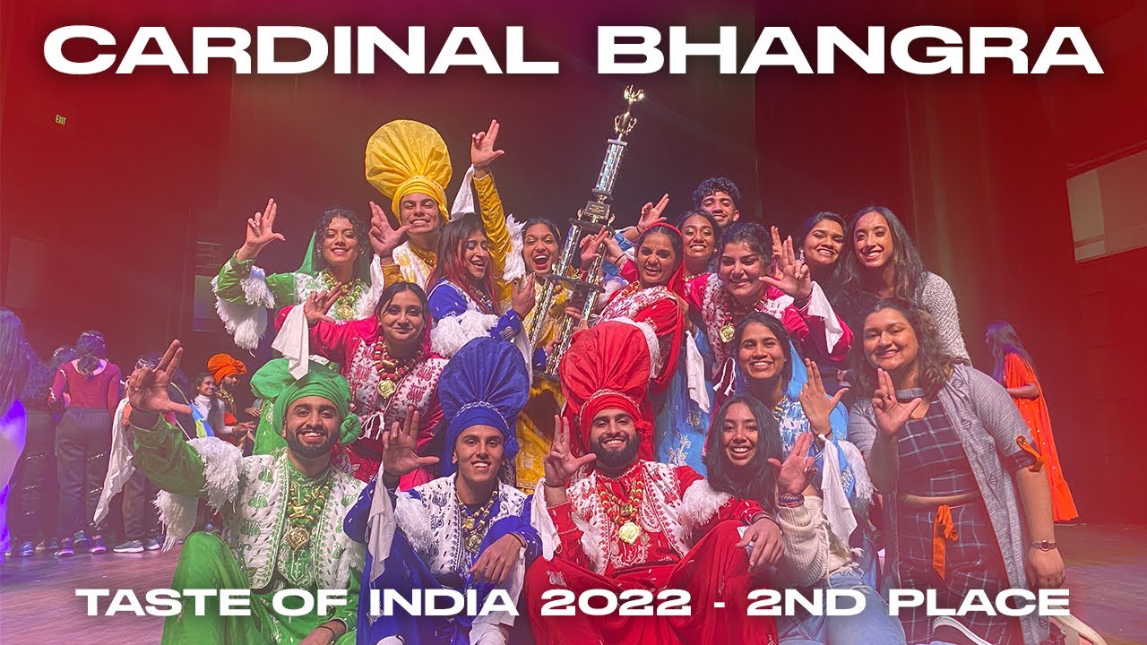 Cardinal Bhangra - 2nd Place @ TASTE OF INDIA 2022