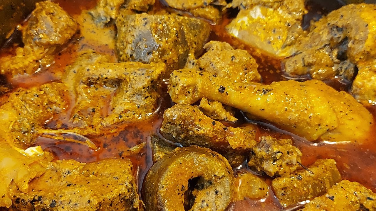#bangasoup / How to cook banga soup with egusi