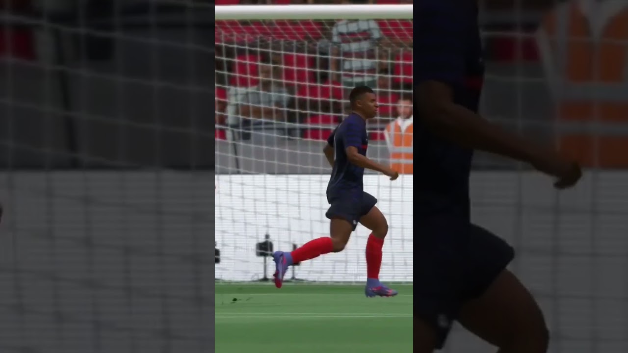 Backheel Volley Goal by Mbappe #football #shorts