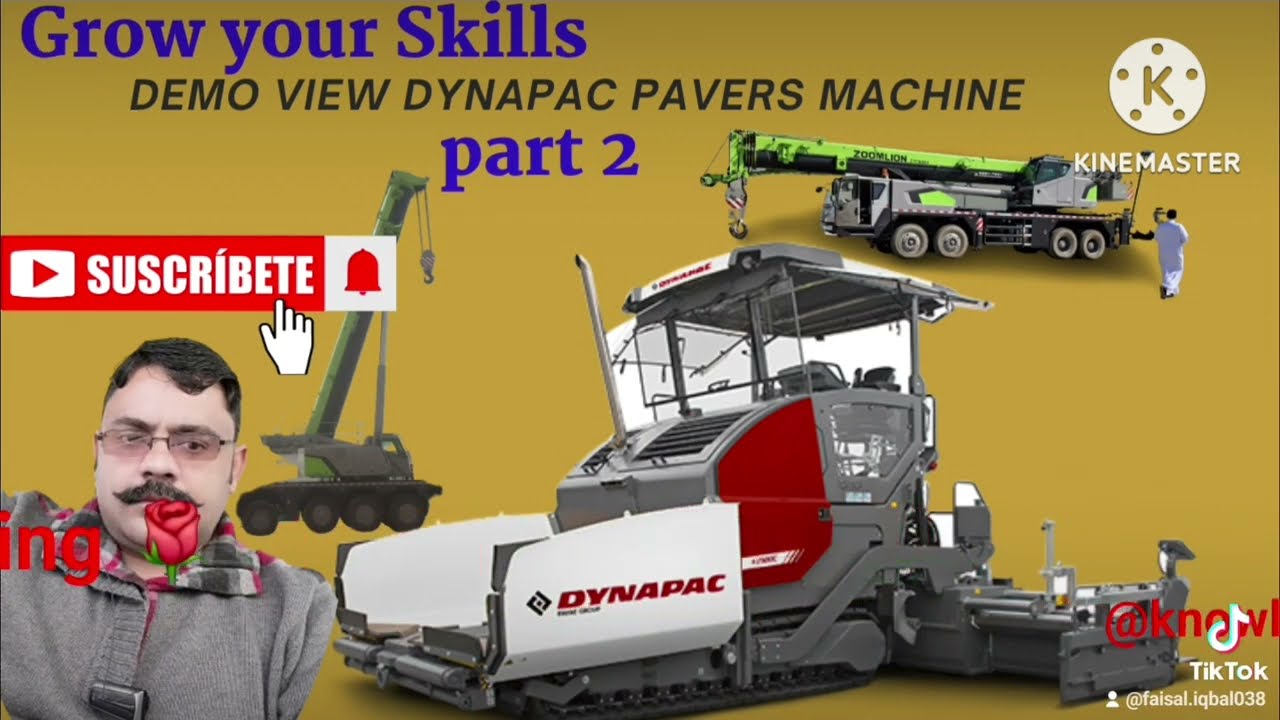 Dynapac phever Machine SD2500C/Dynapac phever/phever Machine Damo