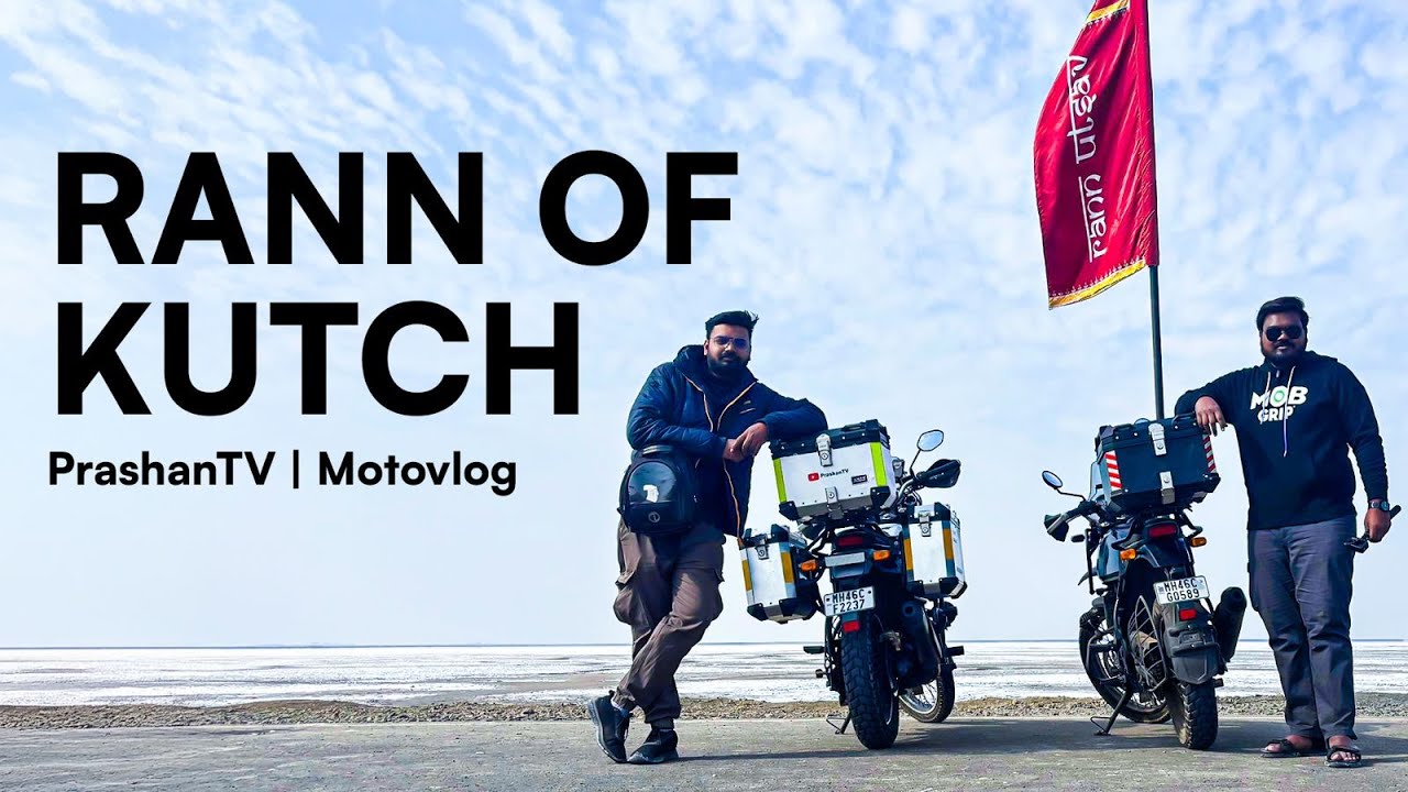 Rann of Kutch Bike Ride on Royal Enfield Himalayan 411 | Road to Heaven | Dholavira | Motovlog