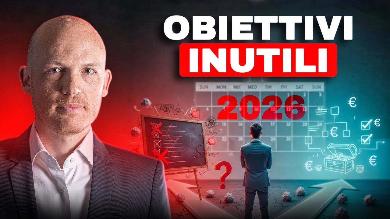 Obiettivi 2026: NON definirli (fai questo invece)