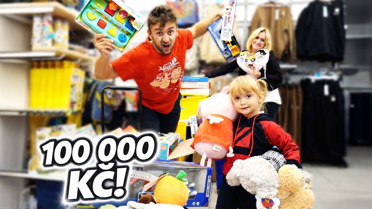 KOUPILI jsme KAŽDOU HRAČKU v Pepcu! | 100 000 Kč+