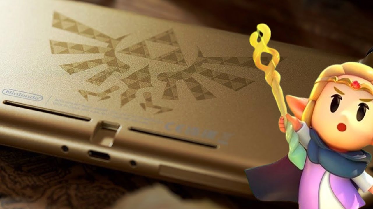T'as encore acheté une console!!?? La Switch lite Hyrules edition