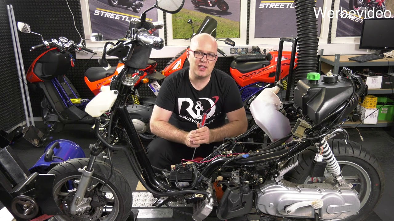 Drehzahlbegrenzer Roller 2Extreme Kippschalter einbauen montieren einstellen, Drossel, Speedlimiter