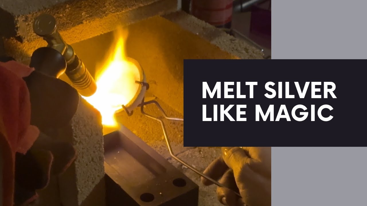 Melt Sterling Silver Scrap into Sheet Metal | DIY Metalsmithing Tips