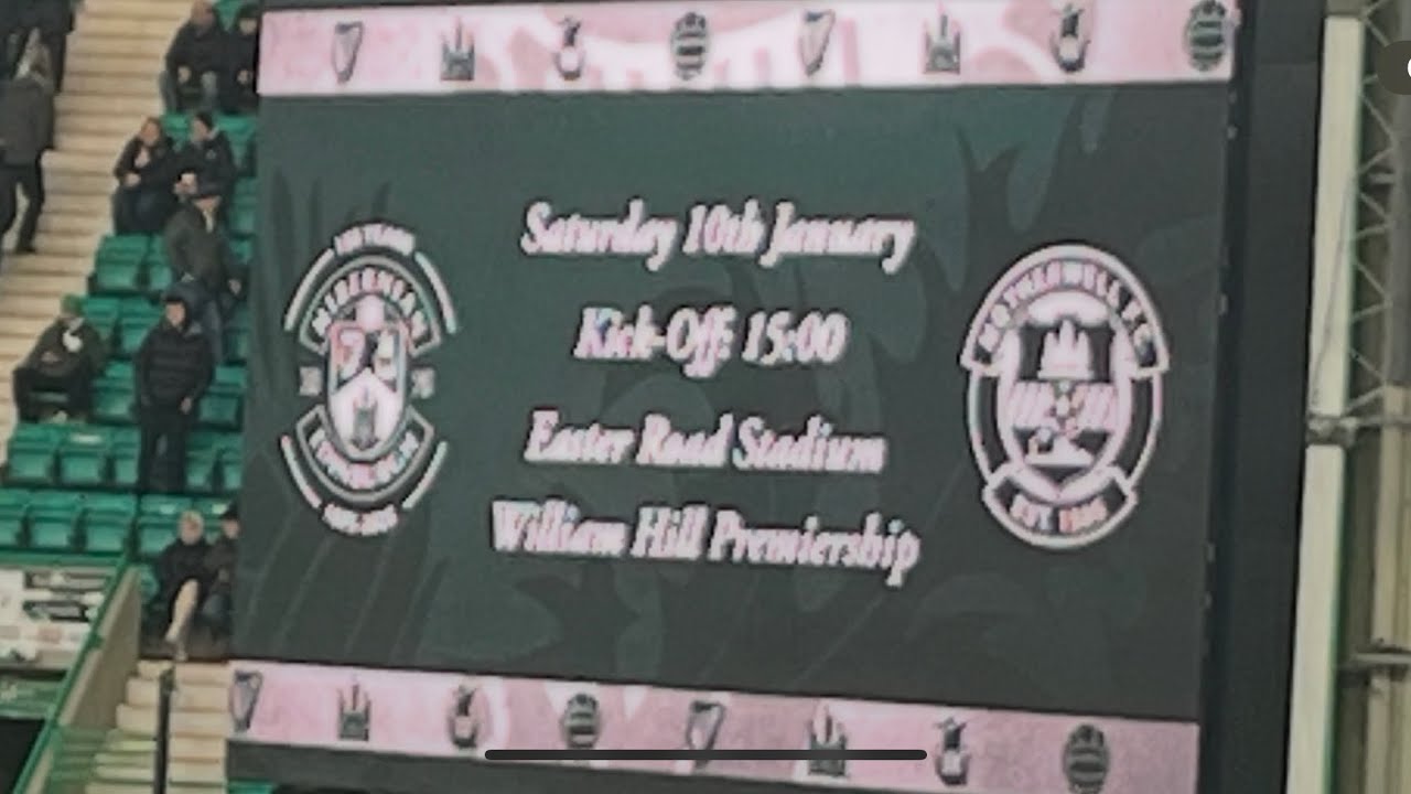 Following Motherwell Fc play away to Hibs in the capital (and getting some food too!) 