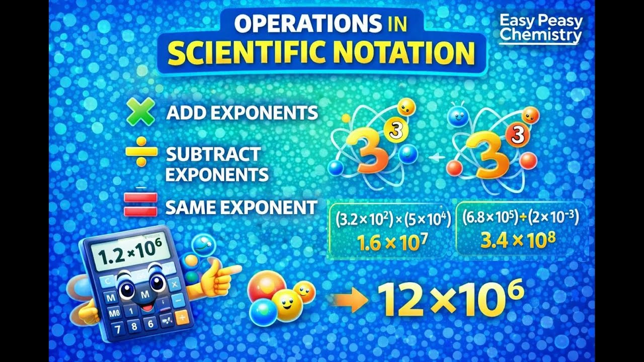 Scientific Notation Operations Simplified | A-to-Z Tutorial