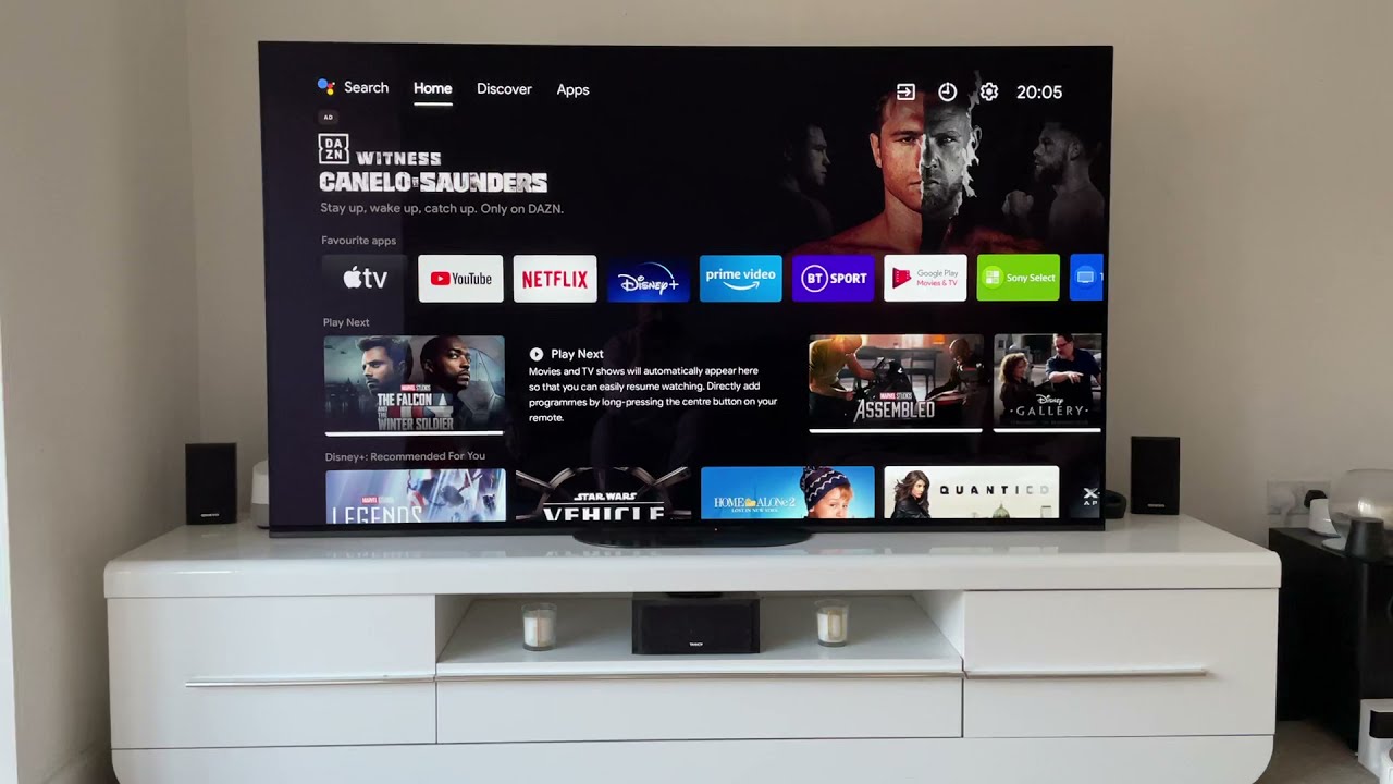 Sony Bravia AG9 Google TV update - New UI for 2021!