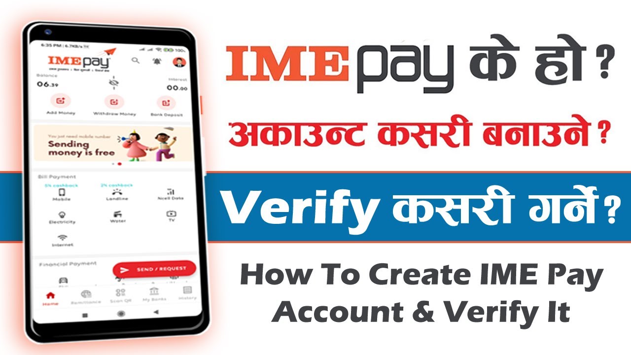 How to Create And Verify IME Pay Account From Mobile 2021 Step By Step Video Tutorial In Nepali