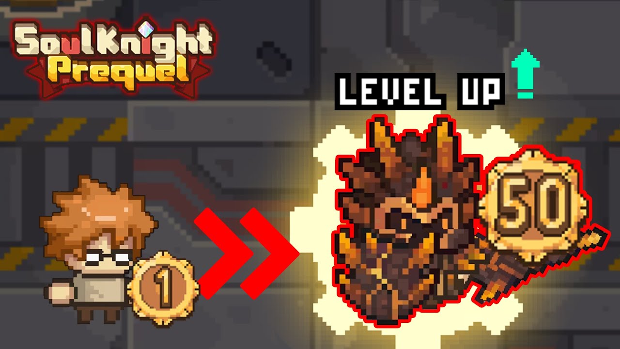 The Fastest Way to Level Up! (From level 1) | Soul Knight Prequel