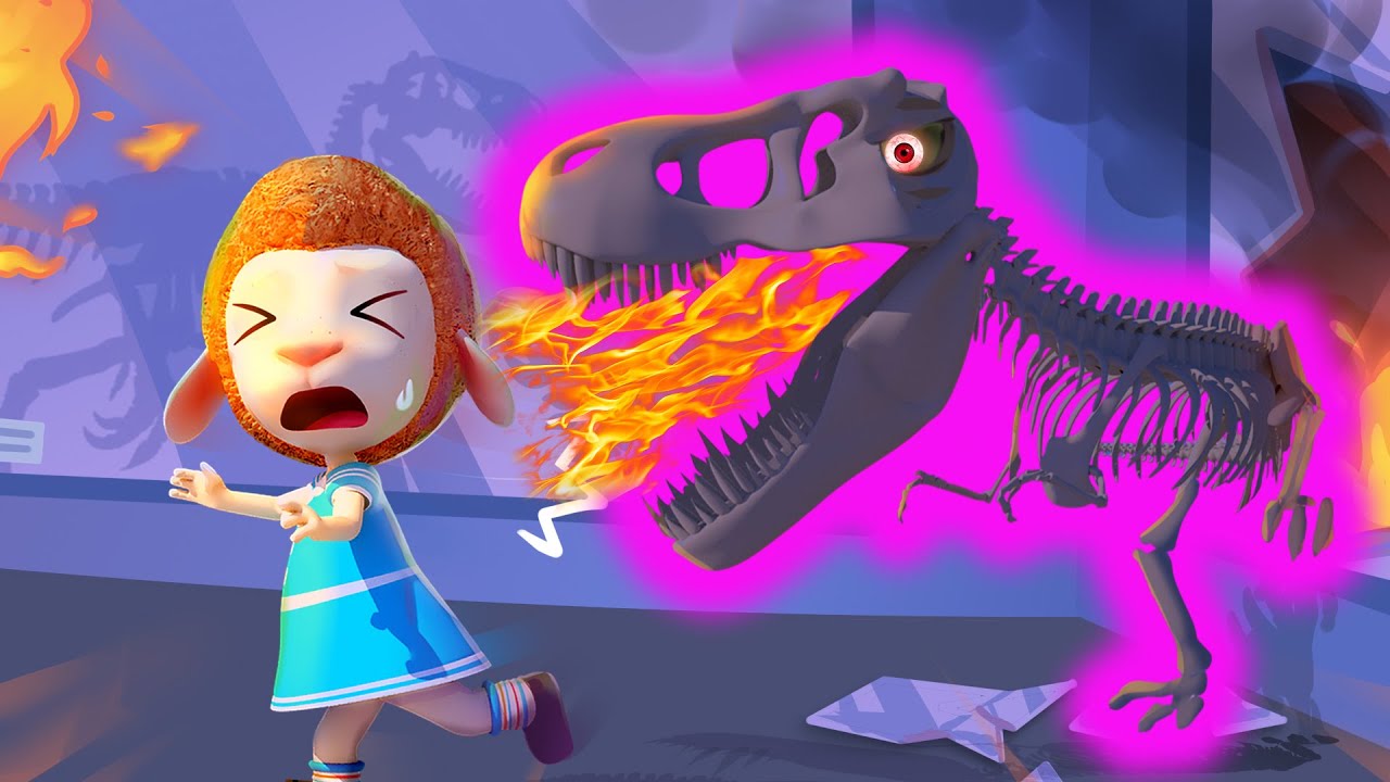 Das Monster Ist Aufgewacht! 😱 Dolly Gegen Das Monster 👊👾Cartoon für Kinder