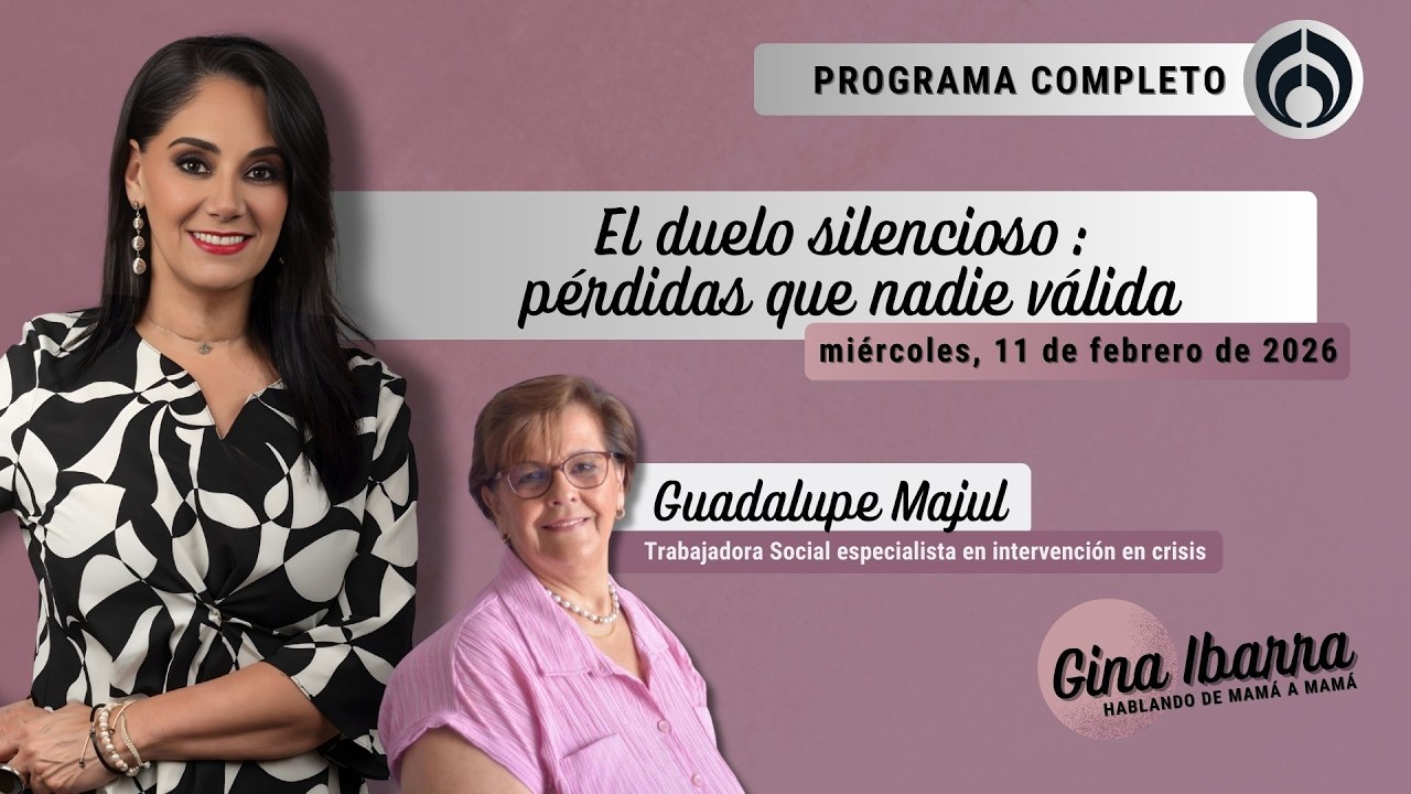En Vivo | Hablando de Mamá a Mamá con Gina Ibarra | Miércoles 11/02/26