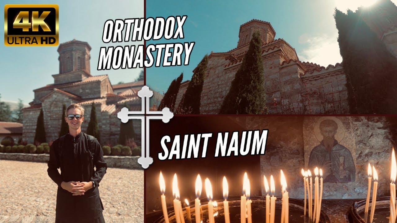 ORTHODOX Monastery of Saint Naum - Свети Наум | NORTH MACEDONIA | 4K Cinematic video