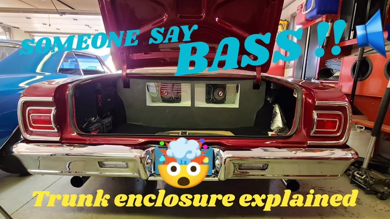 1965 Chevelle Trunk Enclosure