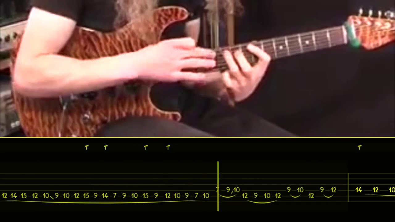 GUTHRIE GOVAN   FIVES   WITH Animated GUITAR Tab