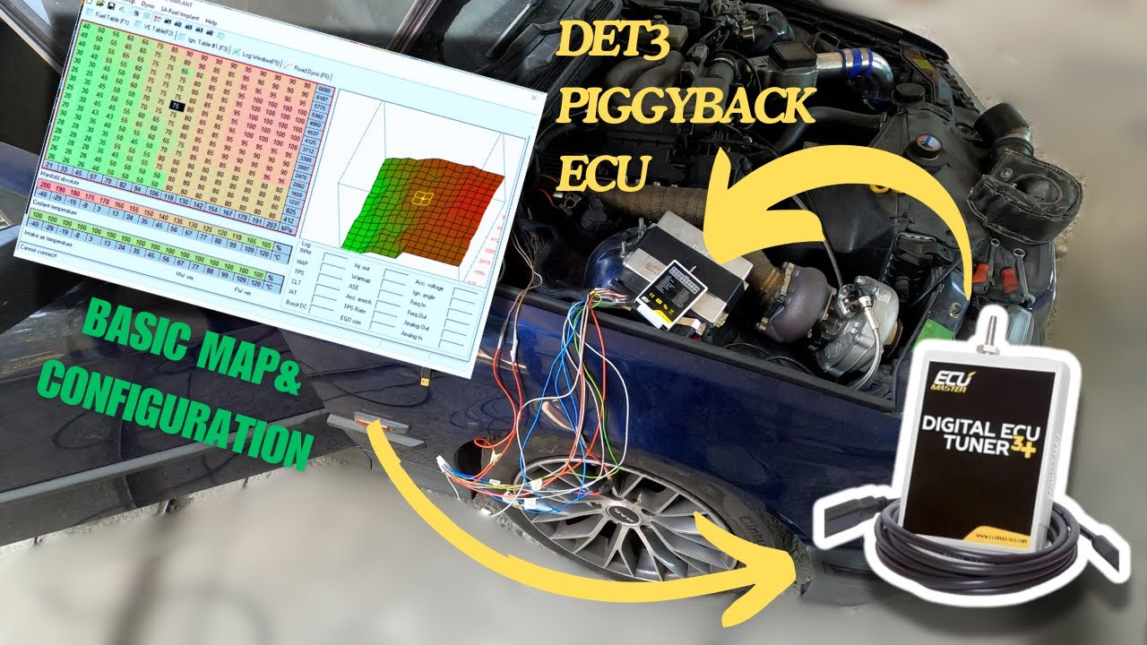 E36 TURBO GETS A PIGGYBACK ECU DET3