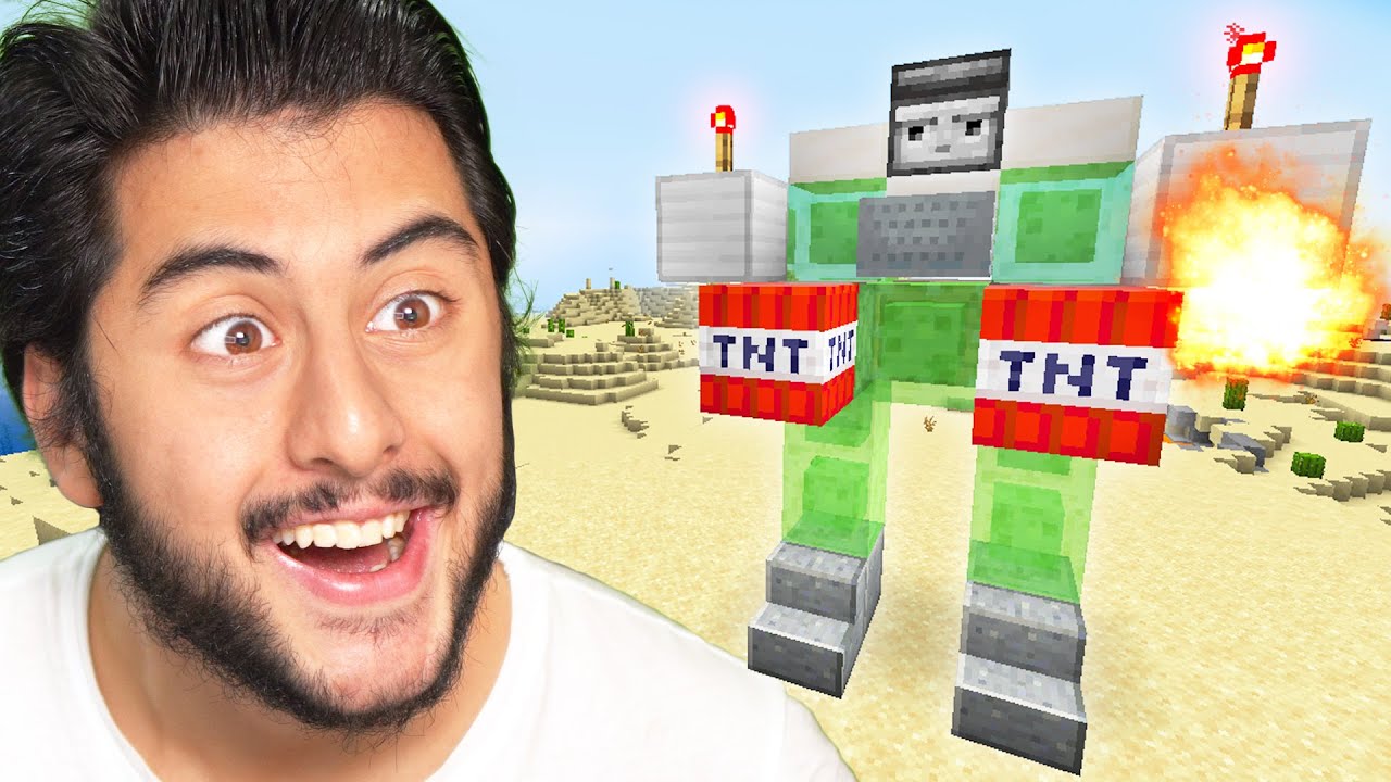 SAVAŞ ROBOTU!! MİNECRAFT EFSANE Mİ? GERÇEK Mİ?