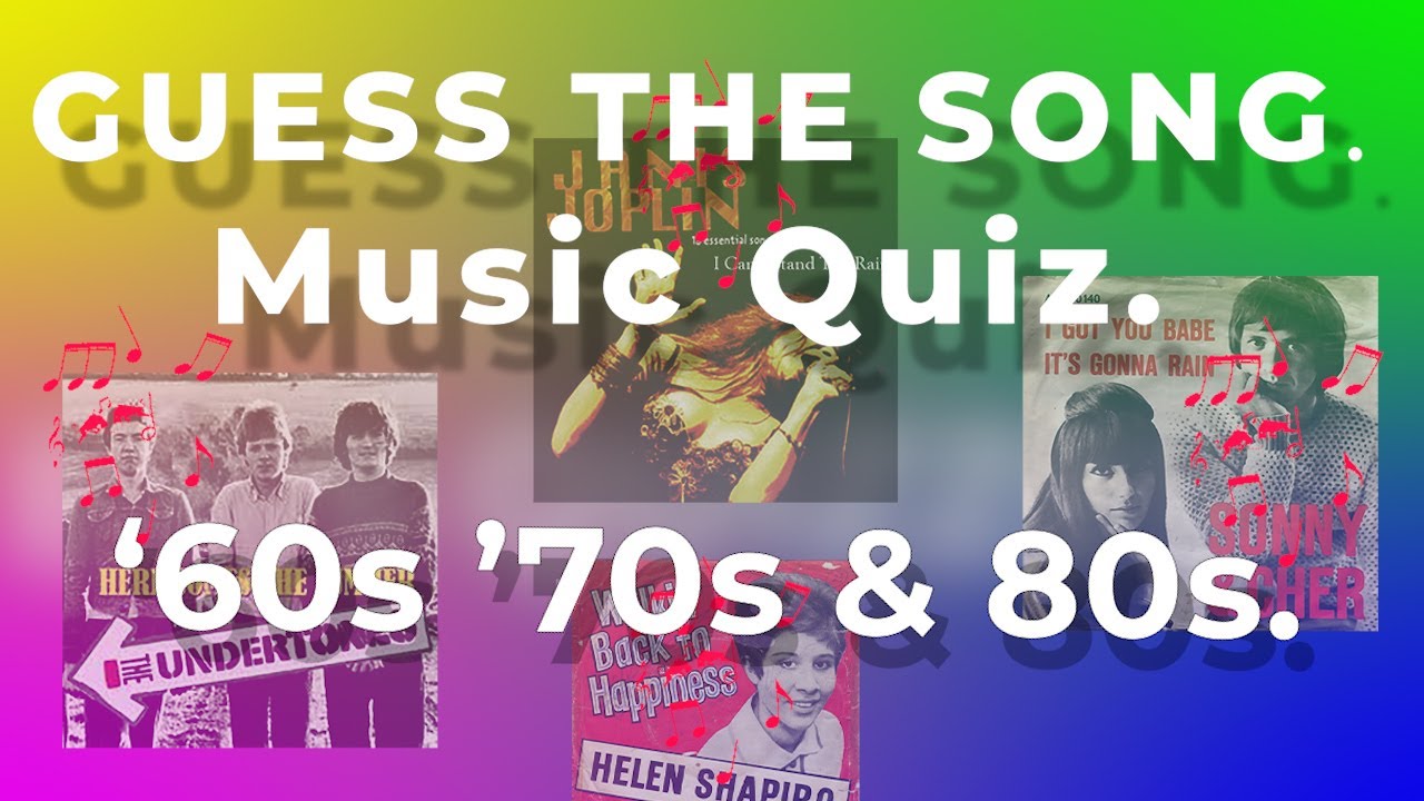 Music Quiz 63 | '60s '70s & '80s. | EASY. | Guess the INTRO | Intro's and answers.