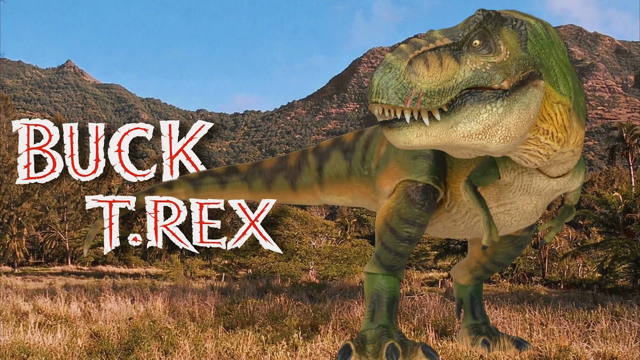 Melhor Tiranossauro Articulado já Feito! Nanmu Studio Buck T.Rex