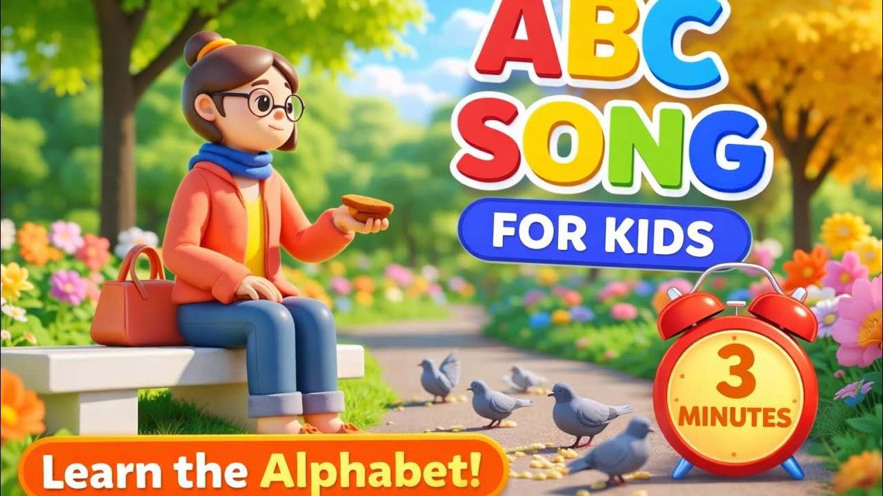ABC Alphabet Song for Toddlers 🎶 | 3 Minute Fun Learning for Preschool Kids