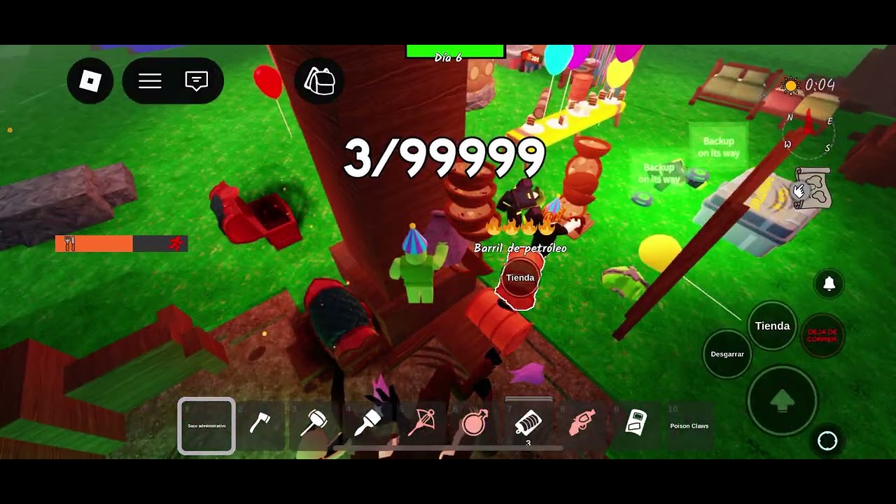 ADMIN ABUSE 99 NOCHES EN EL BOSQUE CON LA NOOB DE MI MAMÁ 😩🤣